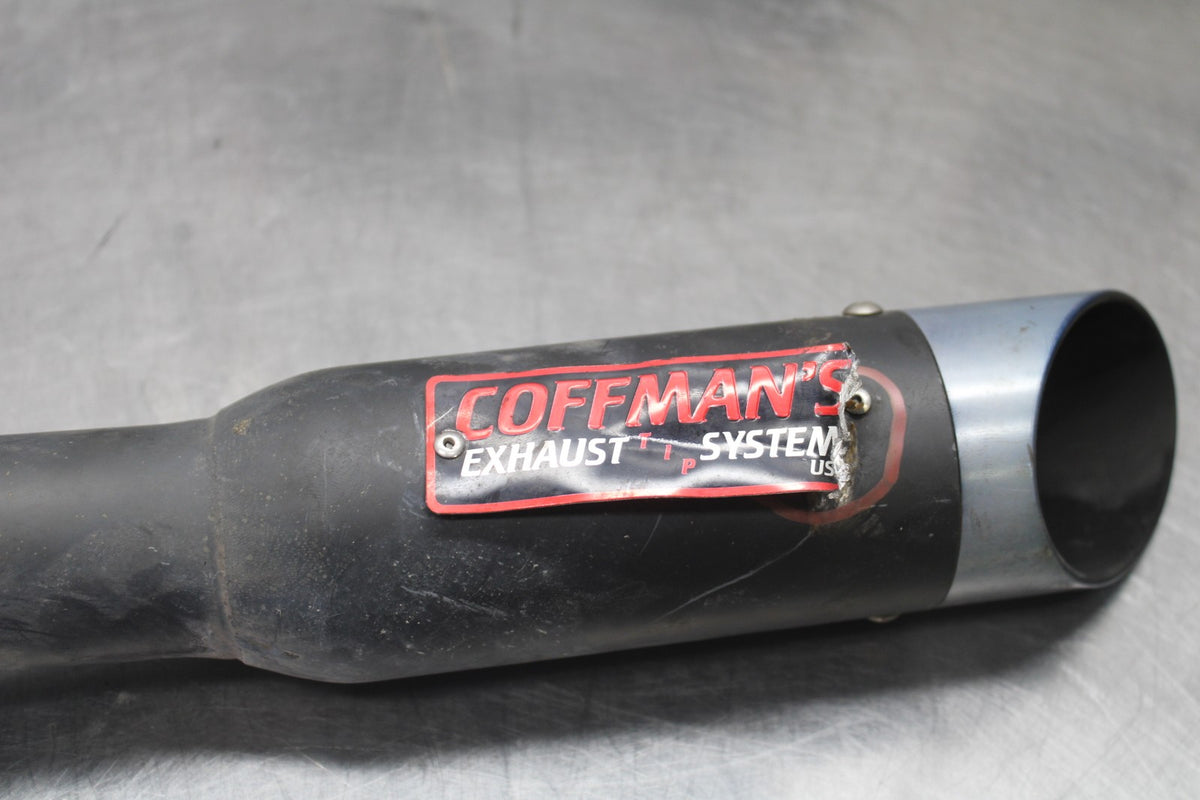 08-09 KAWASAKI NINJA ZX14R COFFMAN PIPE MUFFLER SLIP ON CAN SILENCER SET BB932