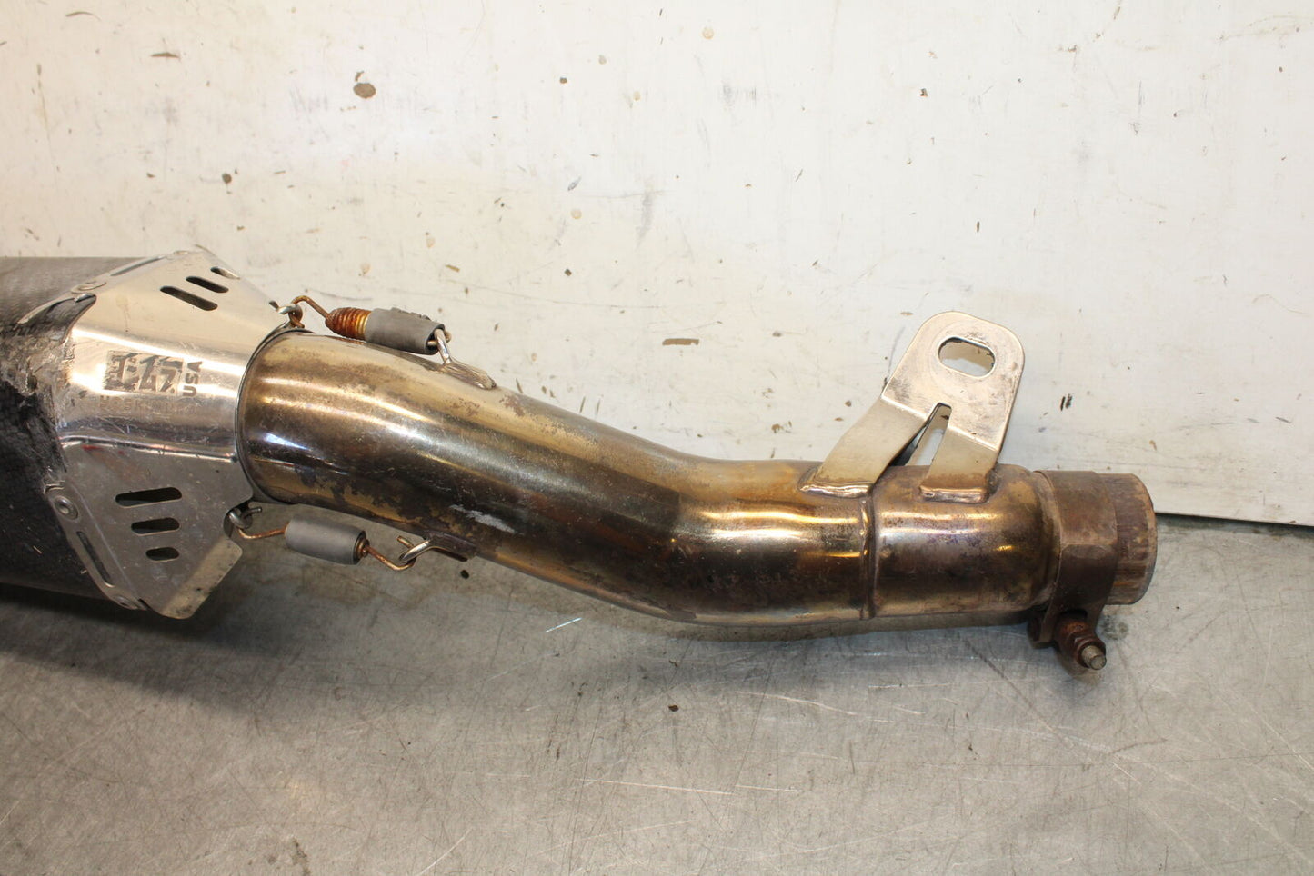 05-06 SUZUKI GSXR1000 YOSHIMURA EXHAUST PIPE MUFFLER SLIP ON CAN SILENCER BB677