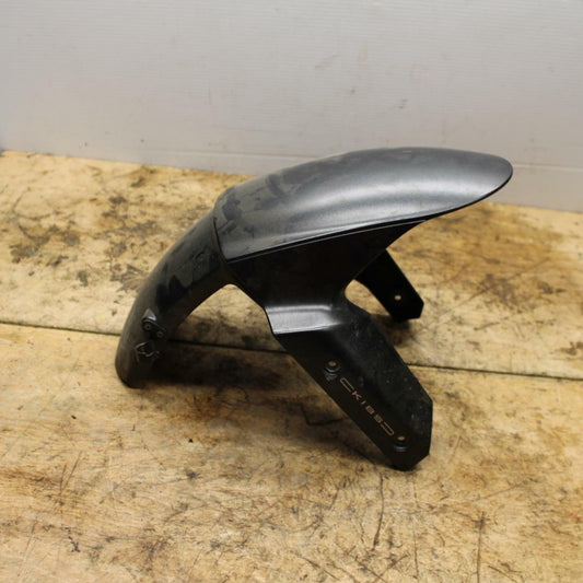 13-18 KAWASAKI NINJA ZX6R FRONT WHEEL FENDER COWL FAIRING BB349