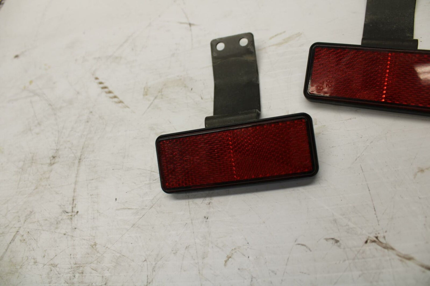 04-09 SUZUKI GS500F REAR BACK REFLECTORS REFLECTOR SET PAIR 35970-24D60 BB261