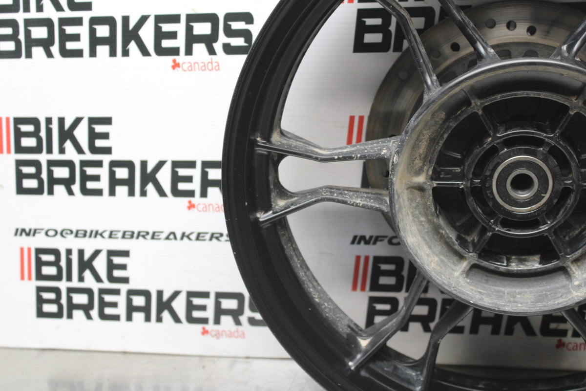 19 MOTO GUZZI V7 III REAR WHEEL BACK RIM & ROTOR BB831