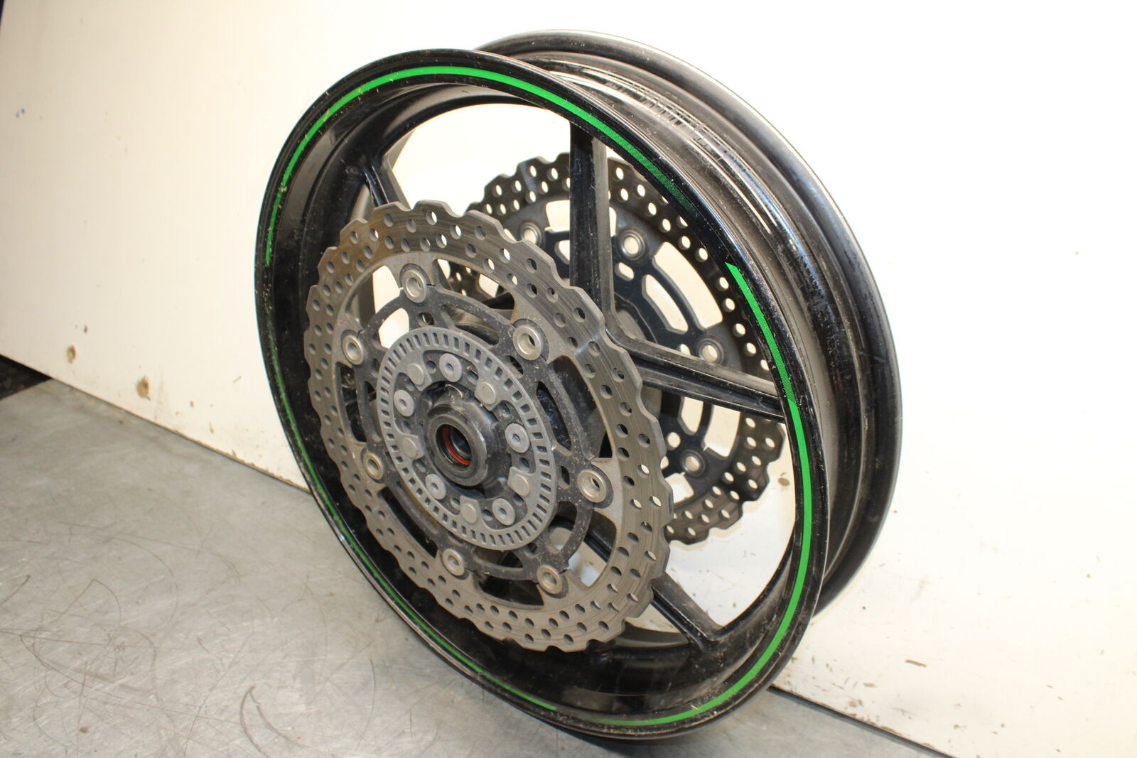 12-17 KAWASAKI ER-6N Z650 FRONT RIM FRONT WHEEL BB709