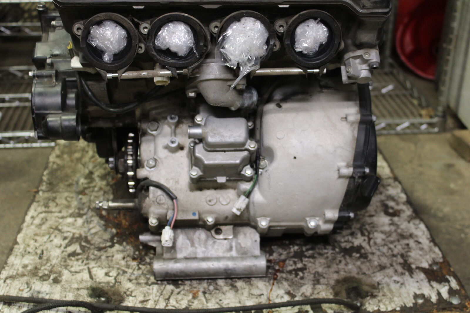 08-09 SUZUKI GSXR600 ENGINE MOTOR BB728
