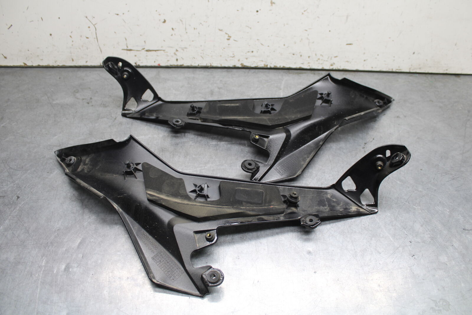 18-24 KAWASAKI NINJA 650 RIGHT LEFT GAS FUEL TANK PANELS COVERS TRIM SET  BB725