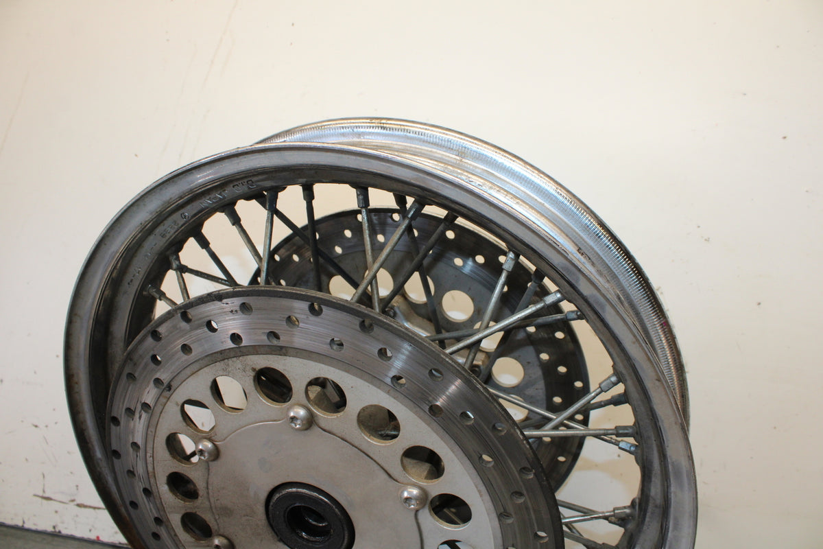99-00 YAMAHA V STAR 1100 FRONT WHEEL FRONT RIM  BB711