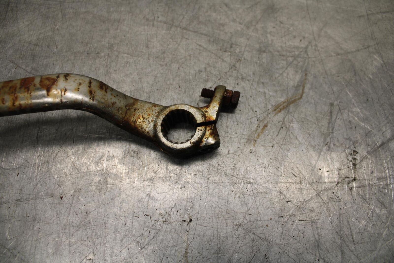 80-81 SUZUKI GS1000G RIGHT REARSET BRAKE FOOT PEDAL BB91