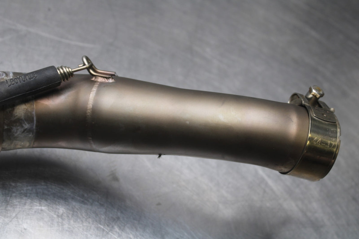 18-26 KAWASAKI Z400 EXHAUST PIPE MUFFLER SLIP ON CAN SILENCER BB852