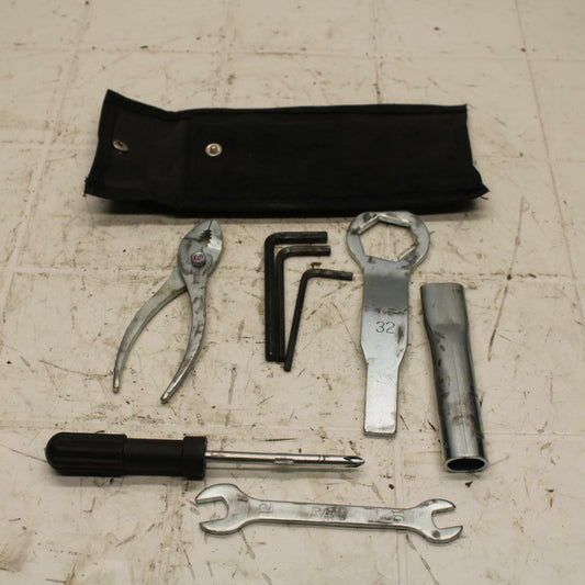 13-17 KAWASAKI NINJA ZX6R ZX636E STOCK TOOLS OEM TOOL BAG KIT SET BB409