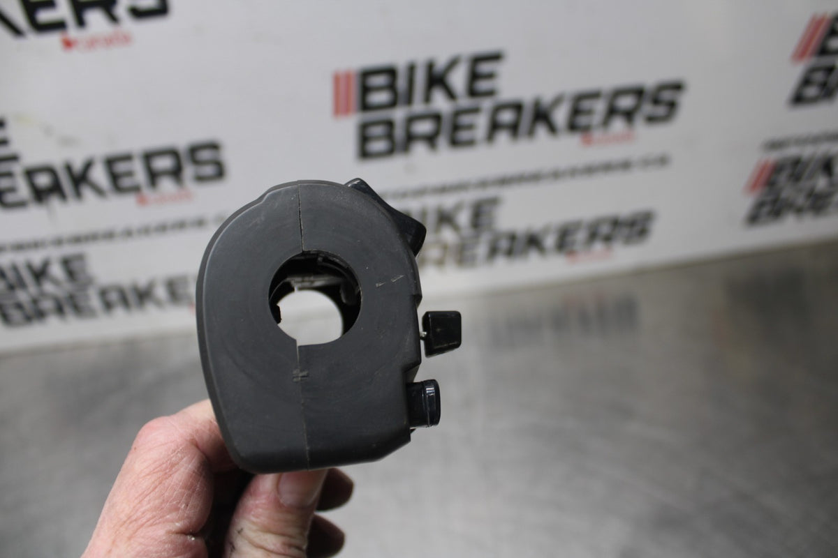 07-08 KAWASAKI NINJA ZX6R LEFT CLIP ON HANDLE HORN SIGNALS SWITCH SWITCHES BB855