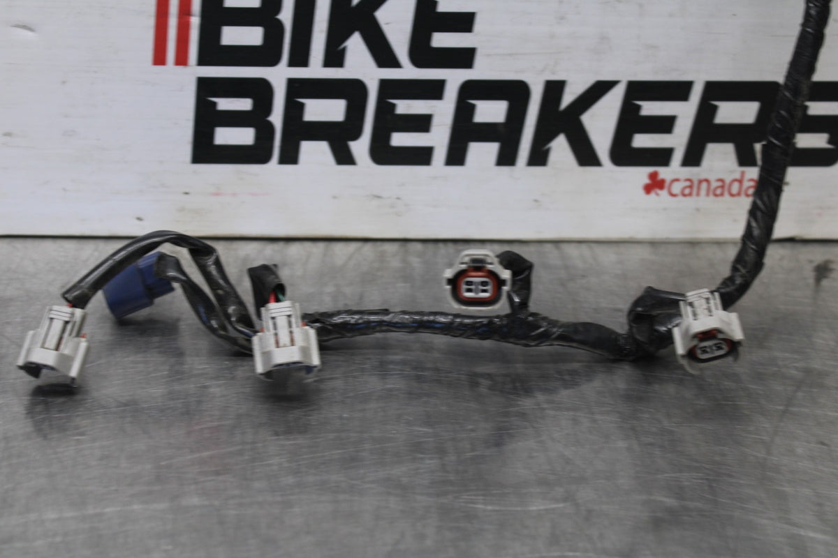 08-16 YAMAHA YZF R6 INJECTOR WIRING HARNESS WIRE LOOM BB929