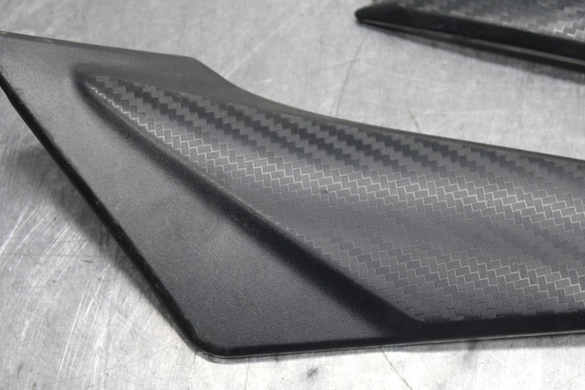 13 SUZUKI GSXR750 RIGHT LEFT GAS FUEL TANK PANELS COVERS TRIM SET COWLS BB110