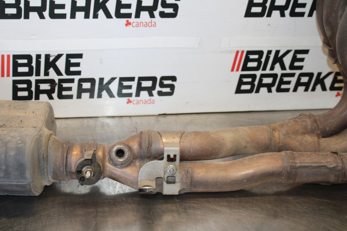 18 SUZUKI GSXR750 EXHAUST HEADER PIPES MANIFOLD BB891