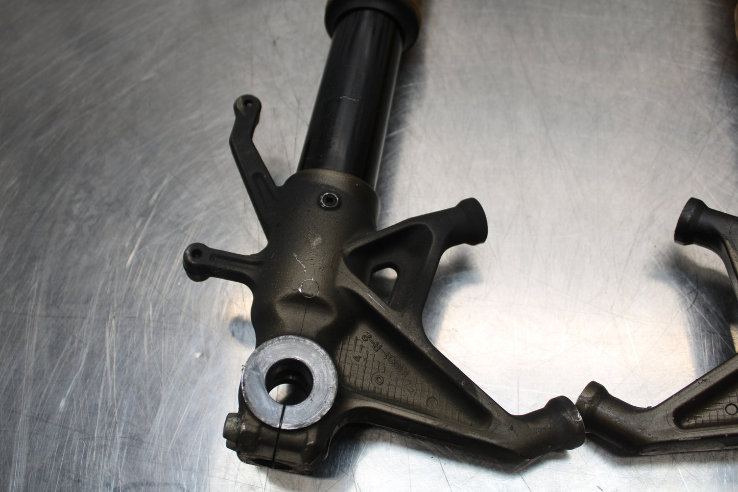 04-05 KAWASAKI NINJA ZX10R FRONT FORKS SHOCK SUSPENSION SET PAIR BB163