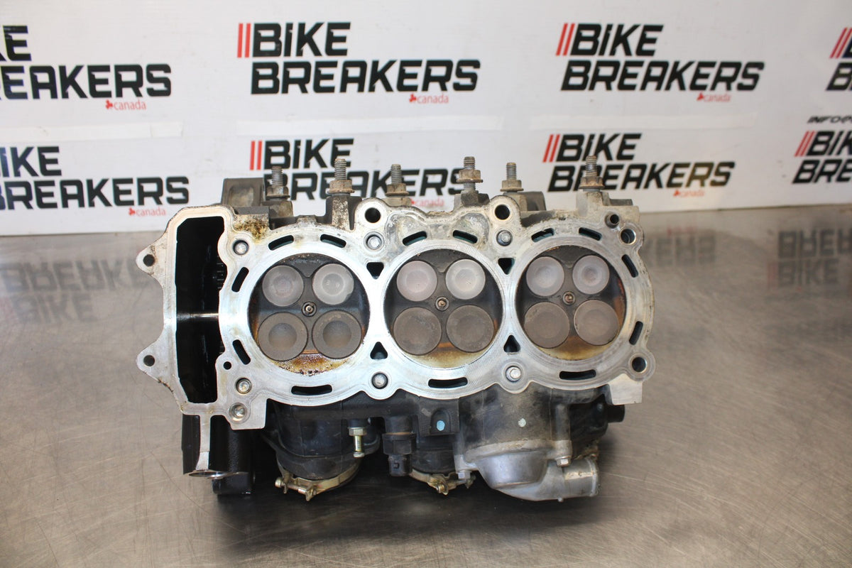 15 TRIUMPH TIGER 800 ENGINE TOP END CYLINDER HEAD BB873