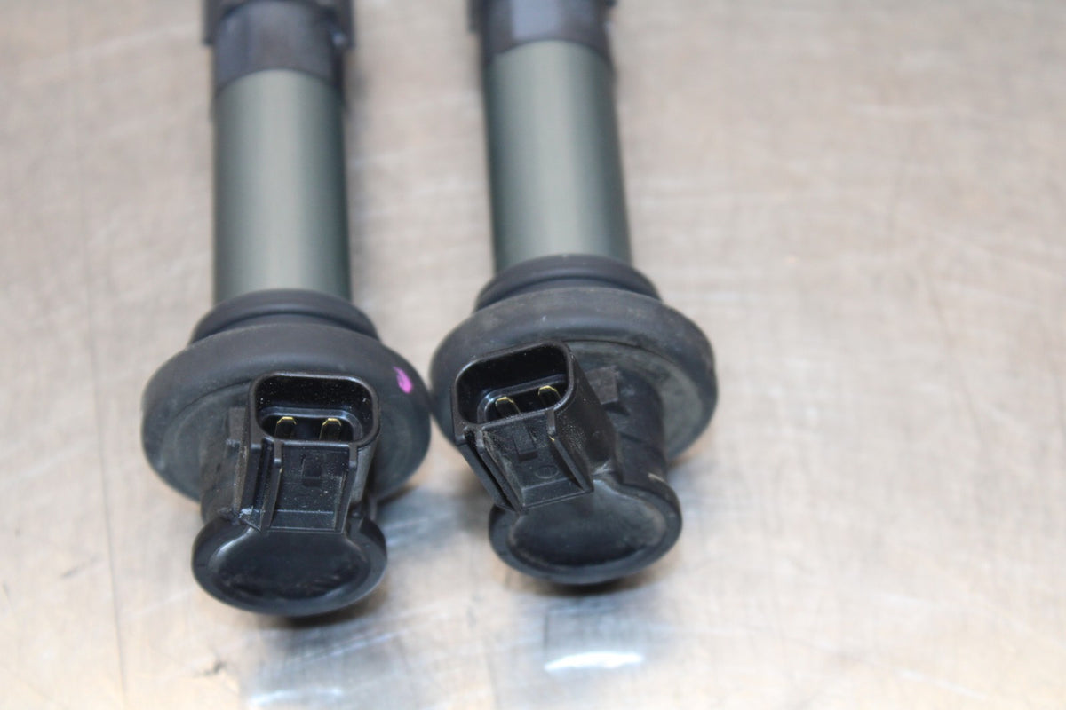 18-23 KAWASAKI NINJA 400 EX400 ABS IGNITION COILS COIL SPARK PLUG CAPS BB192