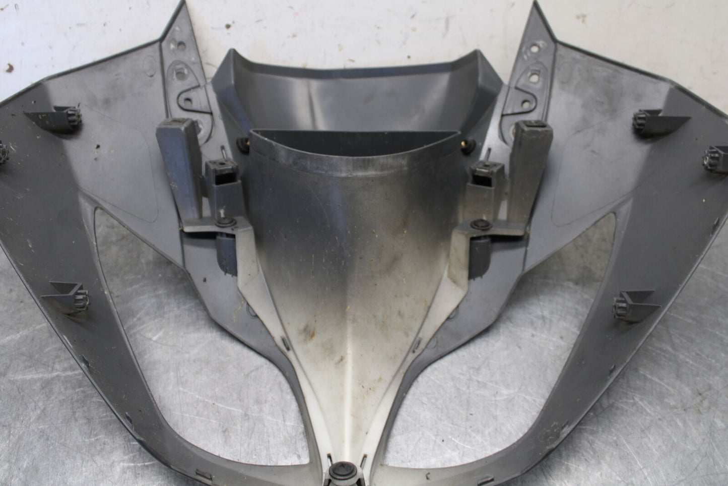 09-12 KAWASAKI NINJA ZX6R AFTERMARKET FRONT UPPER NOSE FAIRING COWL SHROUD BB656