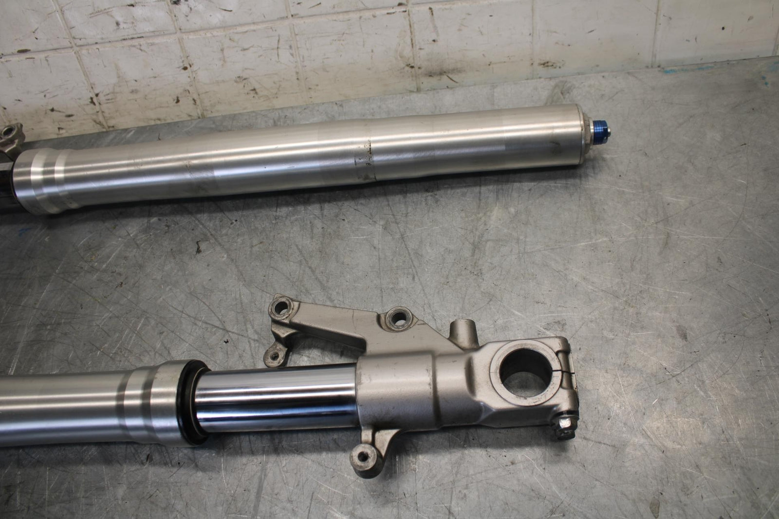 1998 Suzuki TL1000S FRONT FORKS SHOCK SUSPENSION SET PAIR BB508