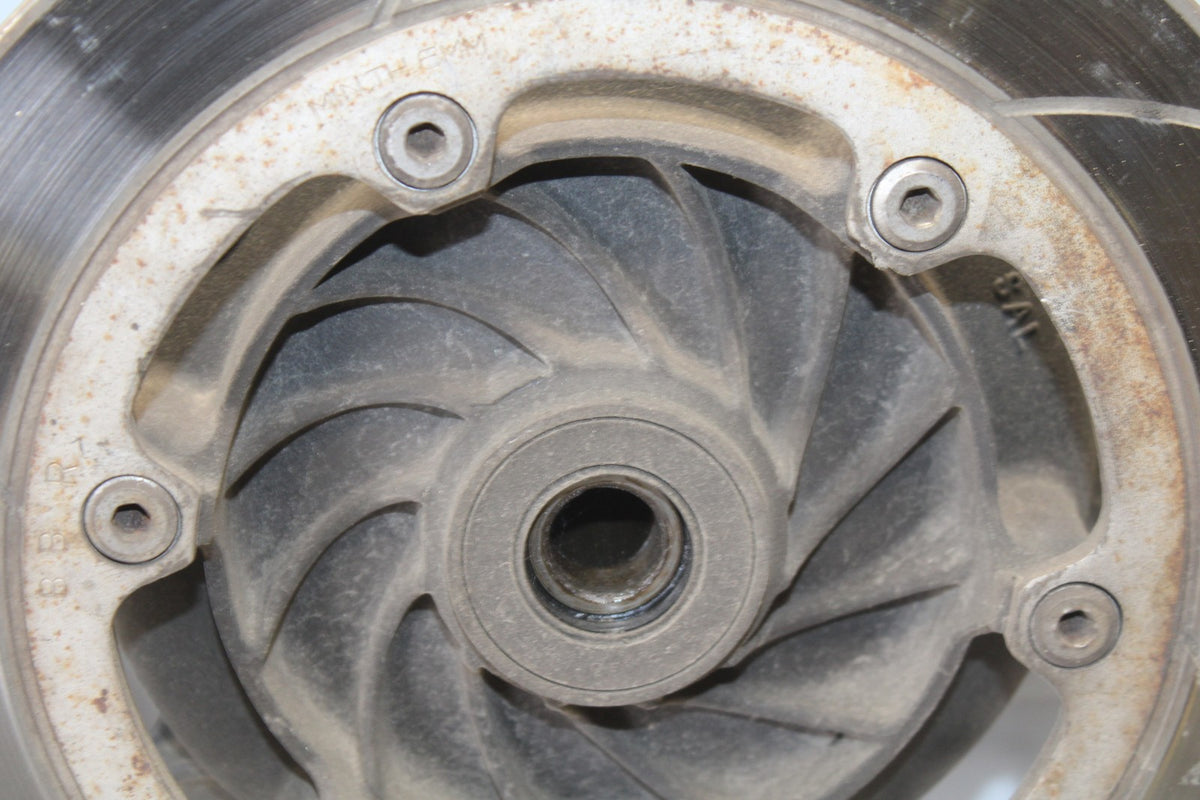 84 HONDA INTERCEPTOR 1000 VF1000F REAR WHEEL BACK RIM & ROTOR BB878