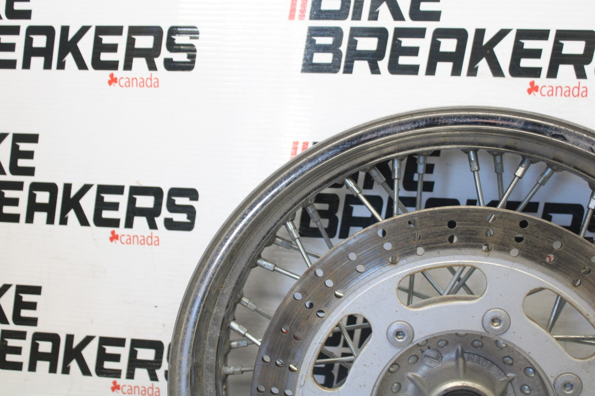 97 KAWASAKI VULCAN 1500 VN1500D CLASSIC FRONT WHEEL FRONT RIM & ROTOR BB936