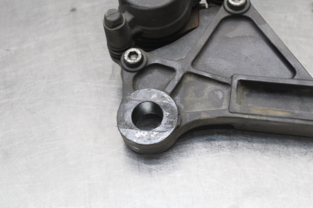 12 KAWASAKI NINJA 650 EX650E REAR BACK BRAKE CALIPER W MOUNT BRACKET BB926
