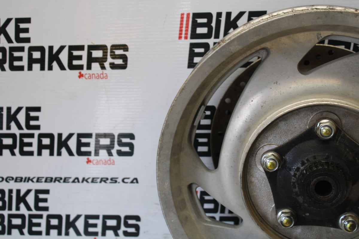 03-08 HONDA VTX1300C REAR WHEEL BACK RIM & ROTOR BB868
