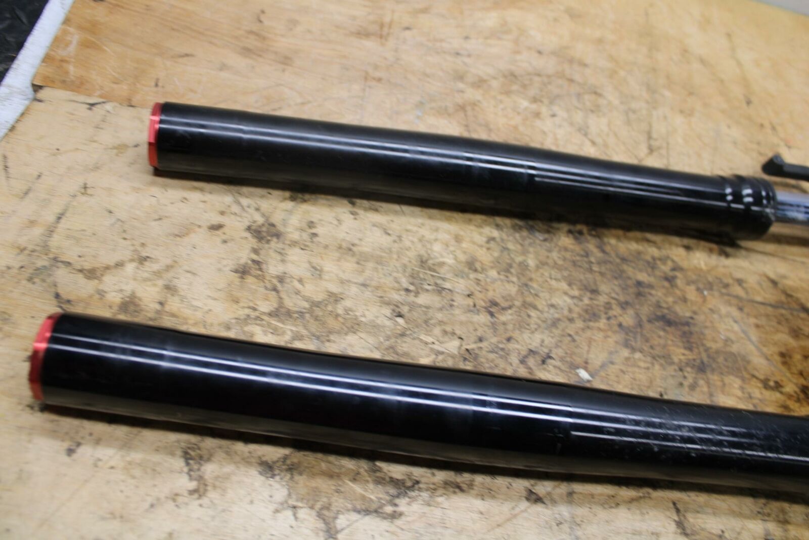 13-18 KAWASAKI NINJA ZX6R FRONT FORKS SHOCK SUSPENSION SET PAIR BB311 #B