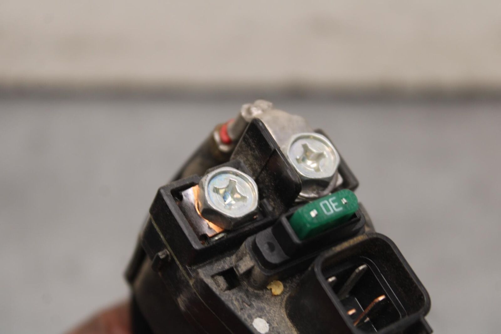 09-16 SUZUKI GSXR1000 ENGINE STARTER RELAY STARTING MOTOR SWITCH  BB642