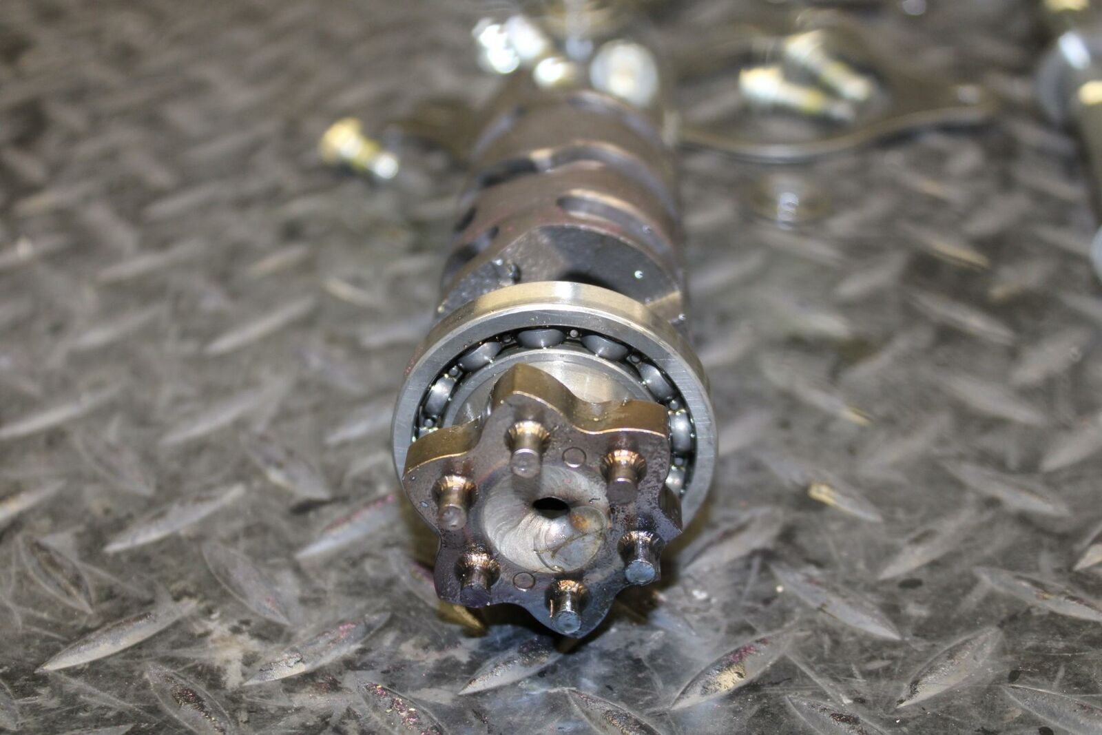 06 YAMAHA YZF R1 ENGINE TRANSMISSION GEAR SHIFT SHIFTER CAM DRUM W FORKS BB191 D