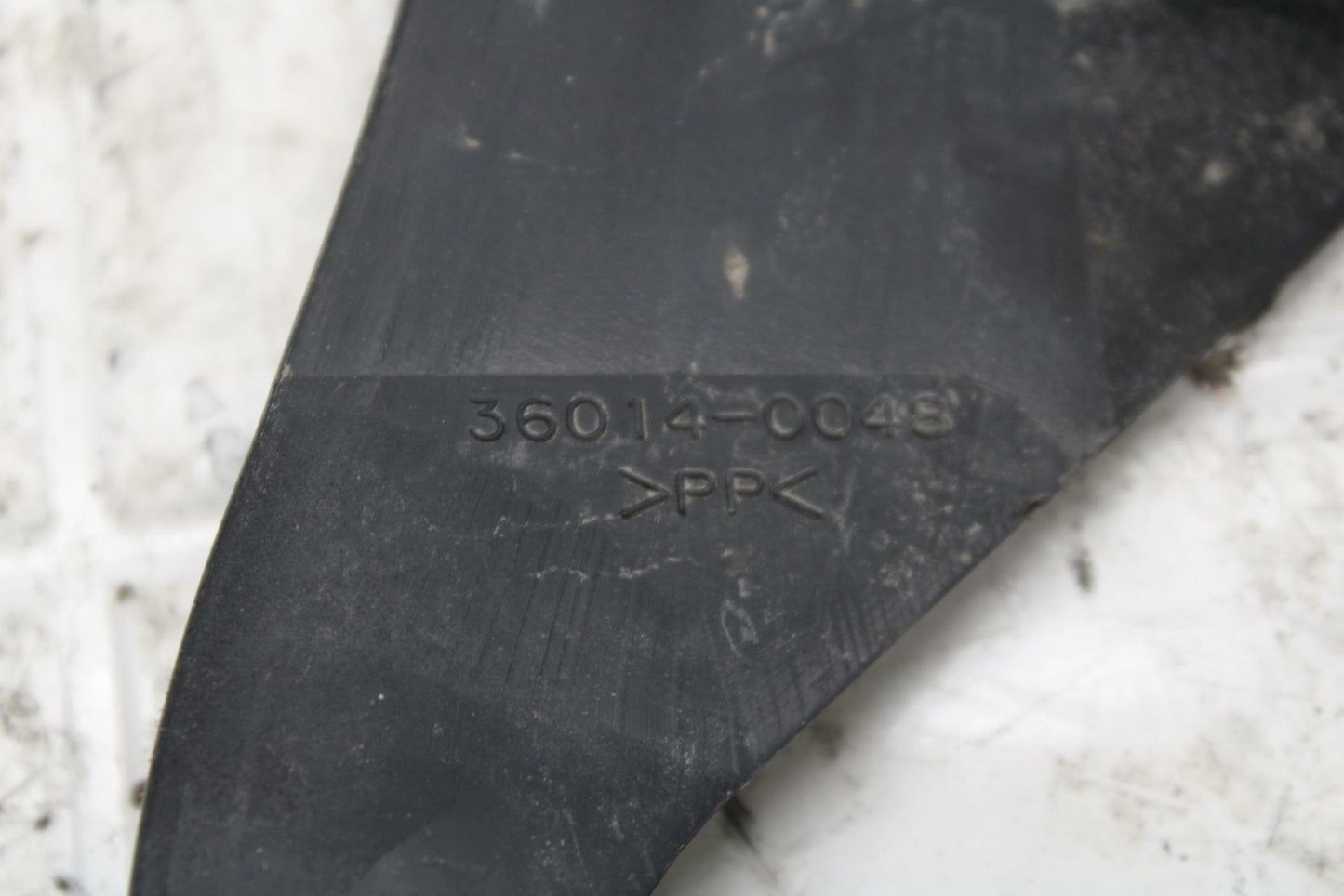 19-20 KAWASAKI NINJA ZX6R ZX636 REAR BACK DRIVE CHAIN GUARD COVER SH BB407