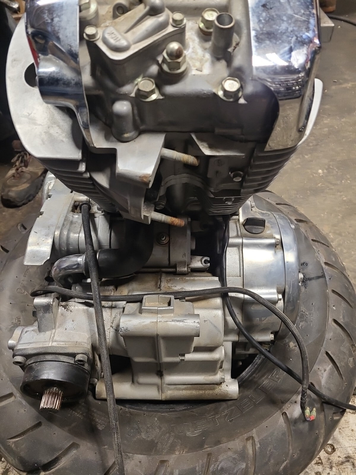 2007 Honda Shadow Spirit 1100 VT1100C ENGINE MOTOR BB561