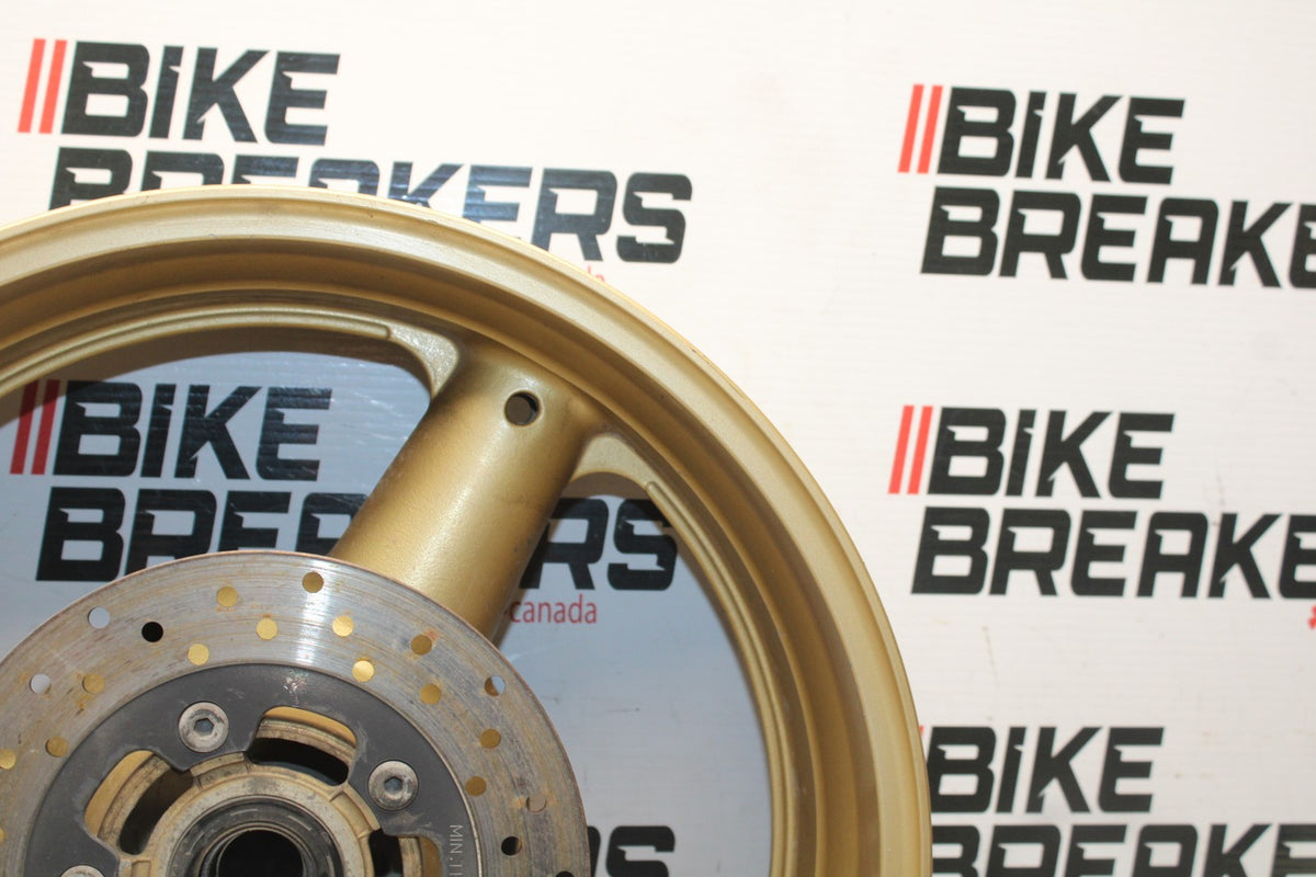 97-00 SUZUKI GSXR600 SRAD REAR WHEEL BACK RIM & ROTOR BB921