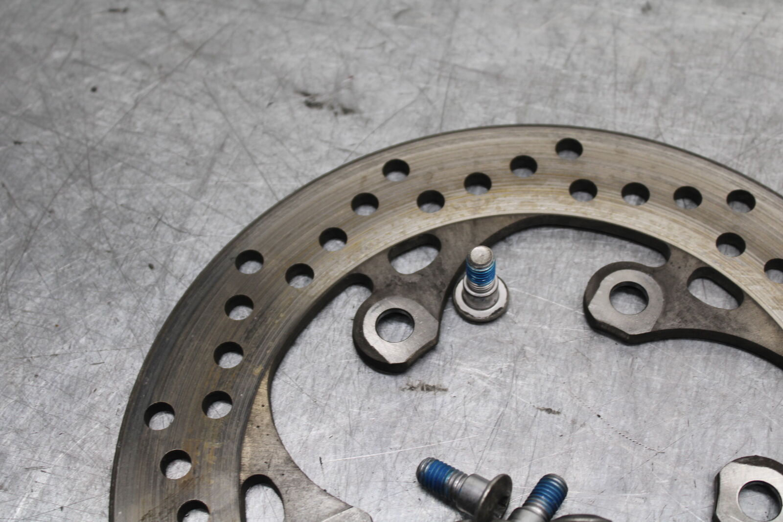 11-24 SUZUKI GSXR750 REAR ROTOR BACK BRAKE DISC 69211-18G00 BB714