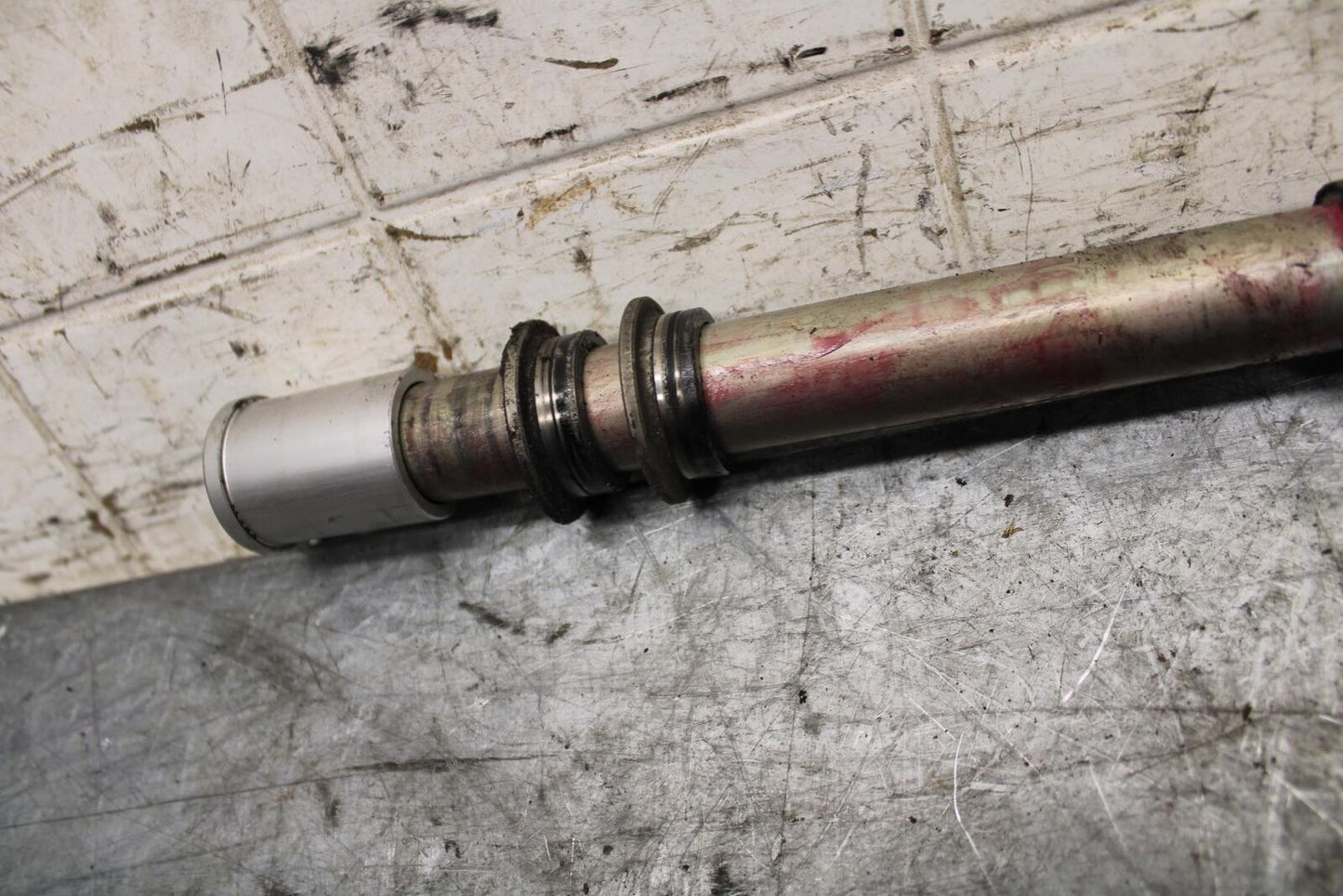 09-12 KAWASAKI NINJA ZX6R FRONT WHEEL RIM AXLE PIVOT BOLT bb544