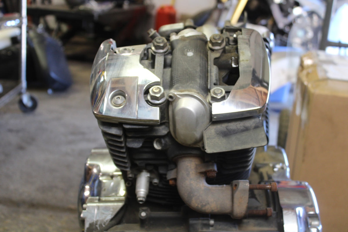 08 YAMAHA V STAR 1100 XVS1100AW CLASSIC ENGINE MOTOR BB916
