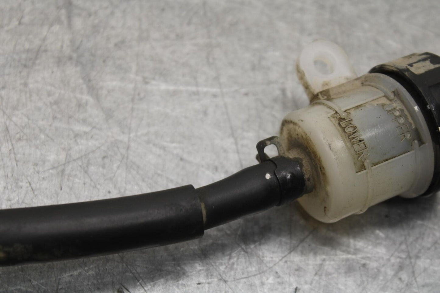 15-16 KAWASAKI EX300 REAR BACK BRAKE MASTER CYLINDER W RESERVOIR BB635