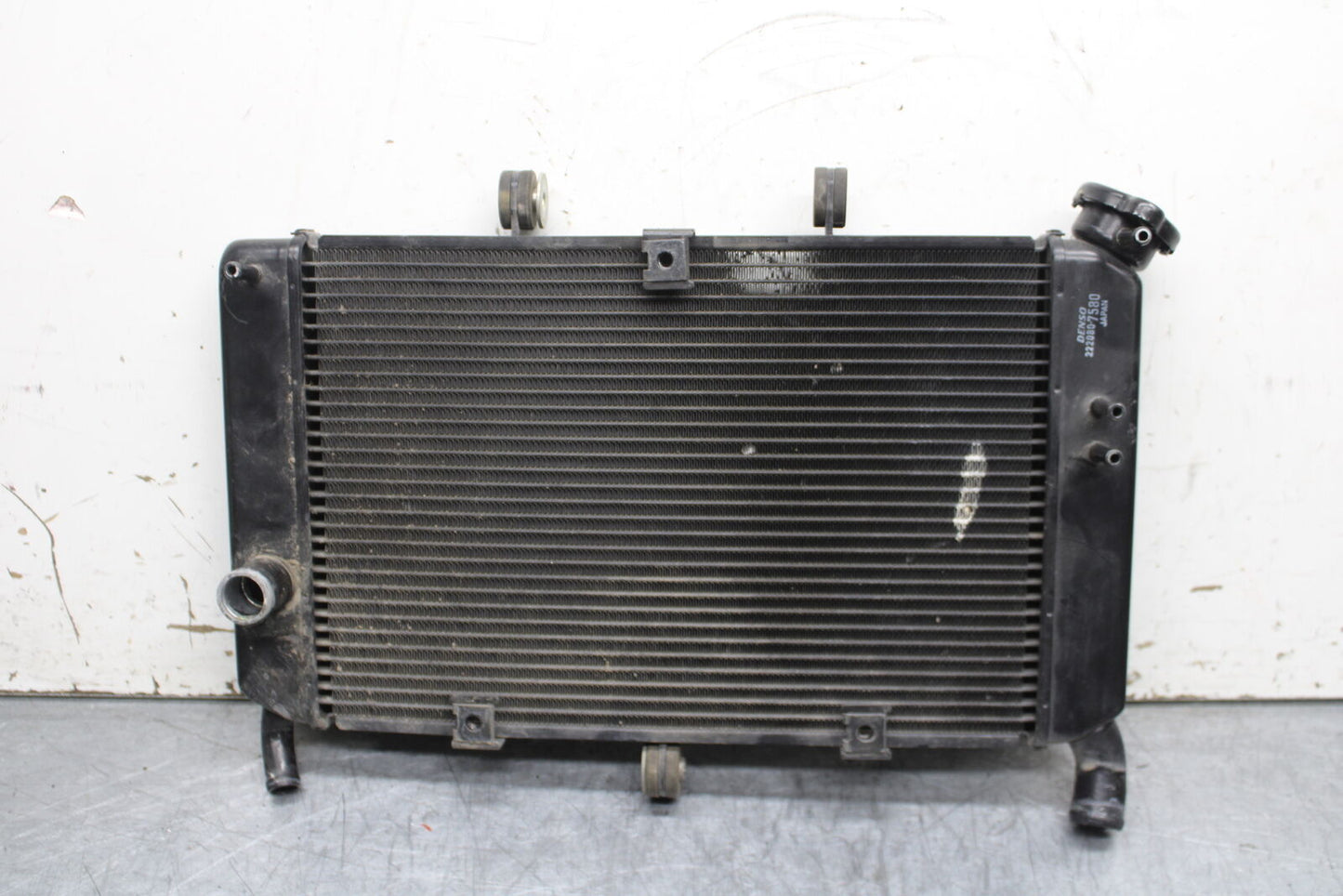 09-15 YAMAHA FZ6R ENGINE RADIATOR MOTOR COOLING RADIATER 20S-12461-01-00 BB719