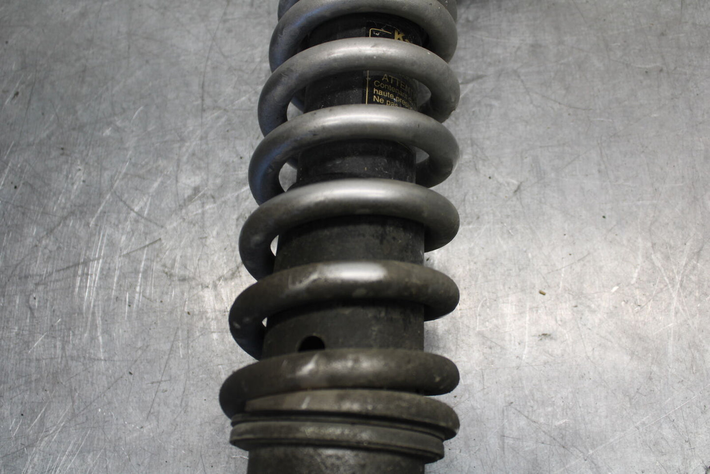 09-12 KAWASAKI NINJA ZX6R REAR BACK SHOCK SUSPENSION 45014-0250-23K  BB698