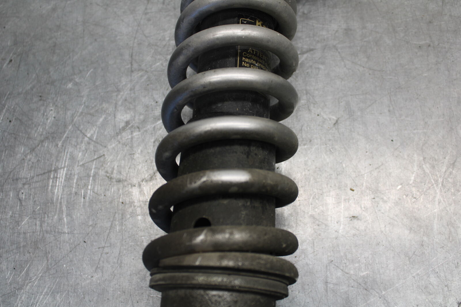 09-12 KAWASAKI NINJA ZX6R REAR BACK SHOCK SUSPENSION 45014-0250-23K  BB698