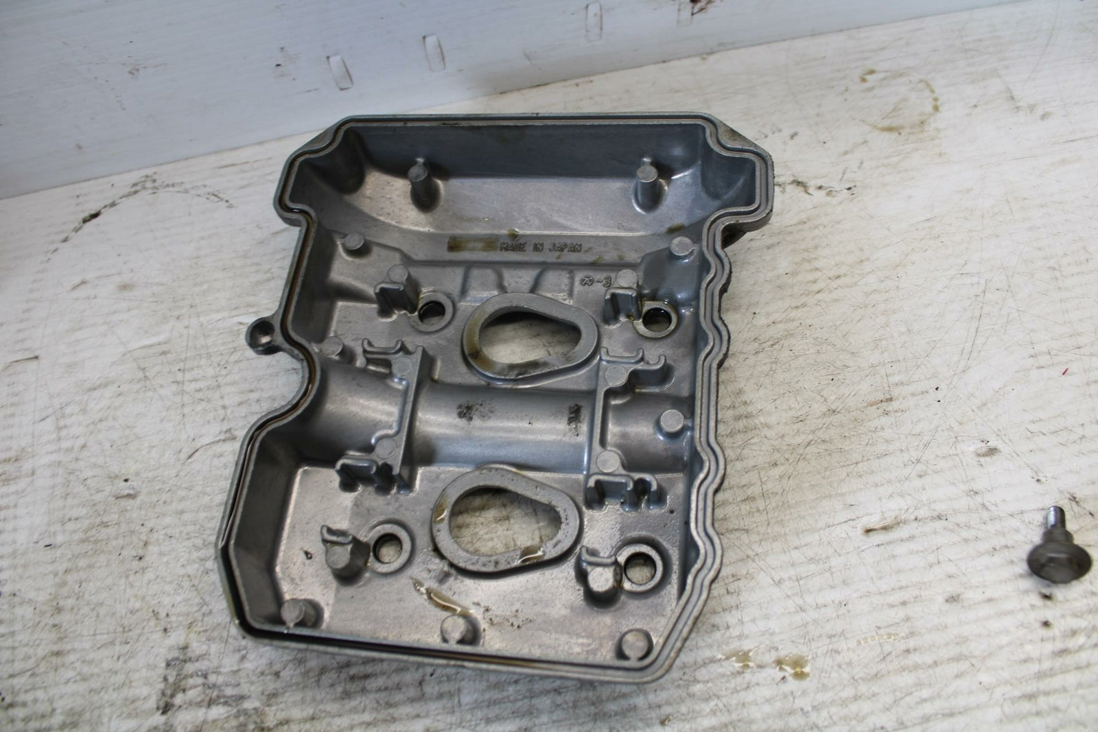 90-07 KAWASAKI ZZR 250 ENGINE TOP END CYLINDER HEAD COVER BB298