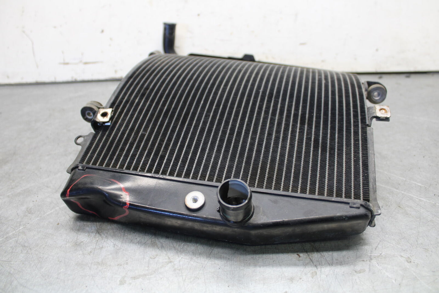07-12 HONDA CBR600RR ENGINE RADIATOR MOTOR COOLER COOLING RADIATER BB672