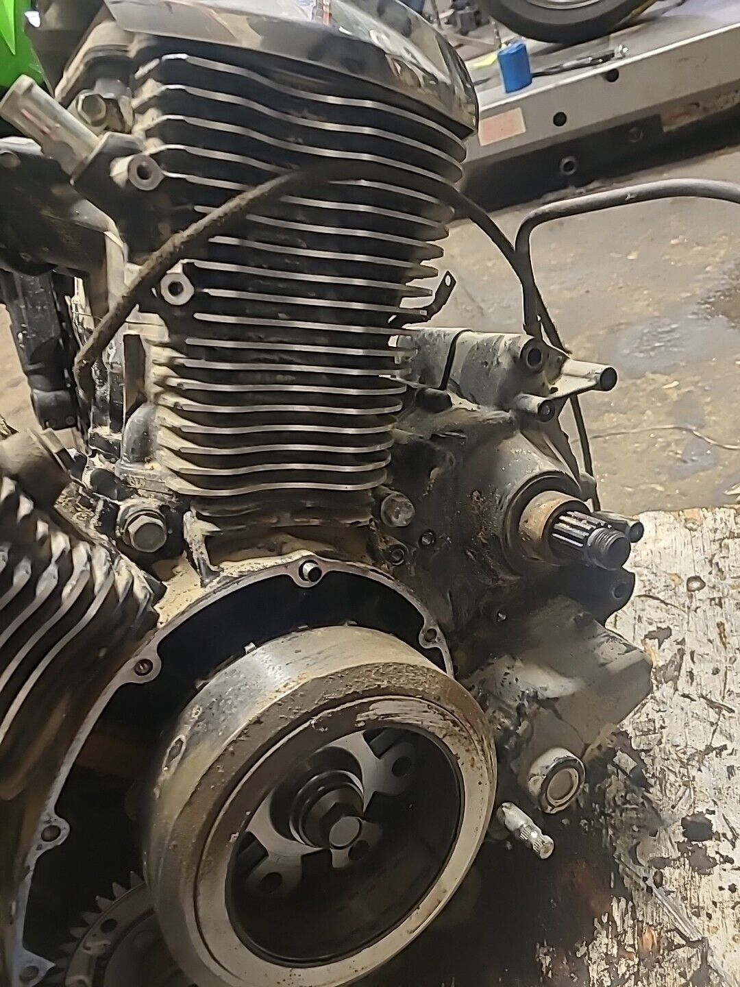 2006 Kawasaki Vulcan 900 VN900B Classic ENGINE MOTOR BB585