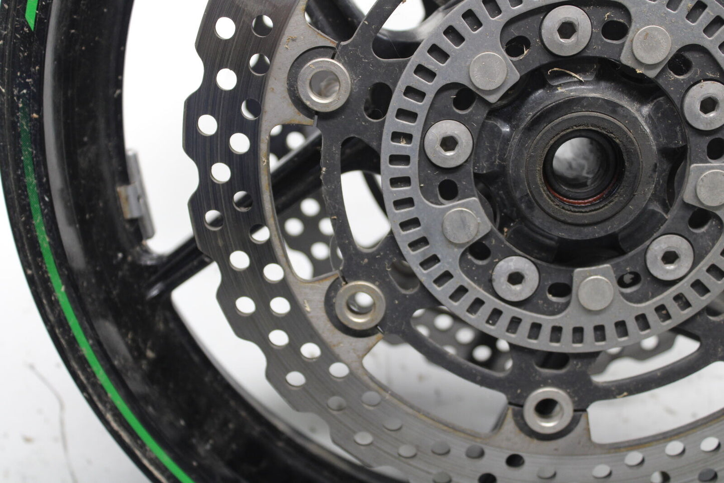 12-17 KAWASAKI ER-6N Z650 FRONT RIM FRONT WHEEL BB709