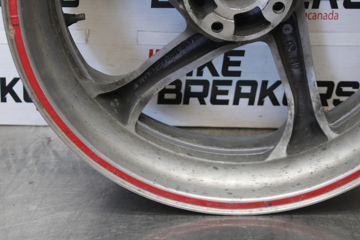 06-07 HONDA INTERCEPTOR 800 VFR800 REAR WHEEL BACK RIM BB917