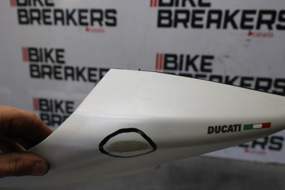 16 DUCATI 959 PANIGALE LEFT REAR BACK TAIL FAIRING COWL SHROUD BB912