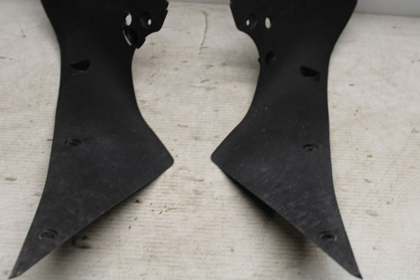 13-18 KAWASAKI NINJA ZX6R RIGHT LEFT INNER FAIRINGS COWLS PANELS TRIMS BB304