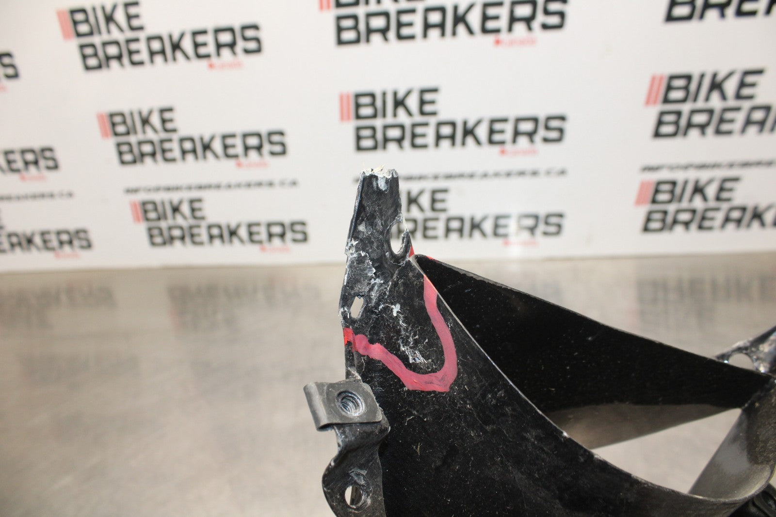 08 KAWASAKI NINJA ZX10R CB - CARBON FIBER FRONT CENTER COWL FAIRING BB201