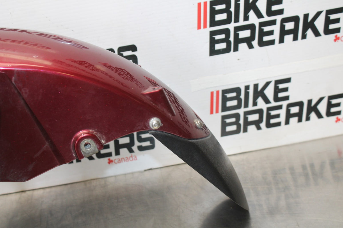 09 KAWASAKI CONCOURS 14 ZG1400B FRONT WHEEL FENDER COWL FAIRING BB875