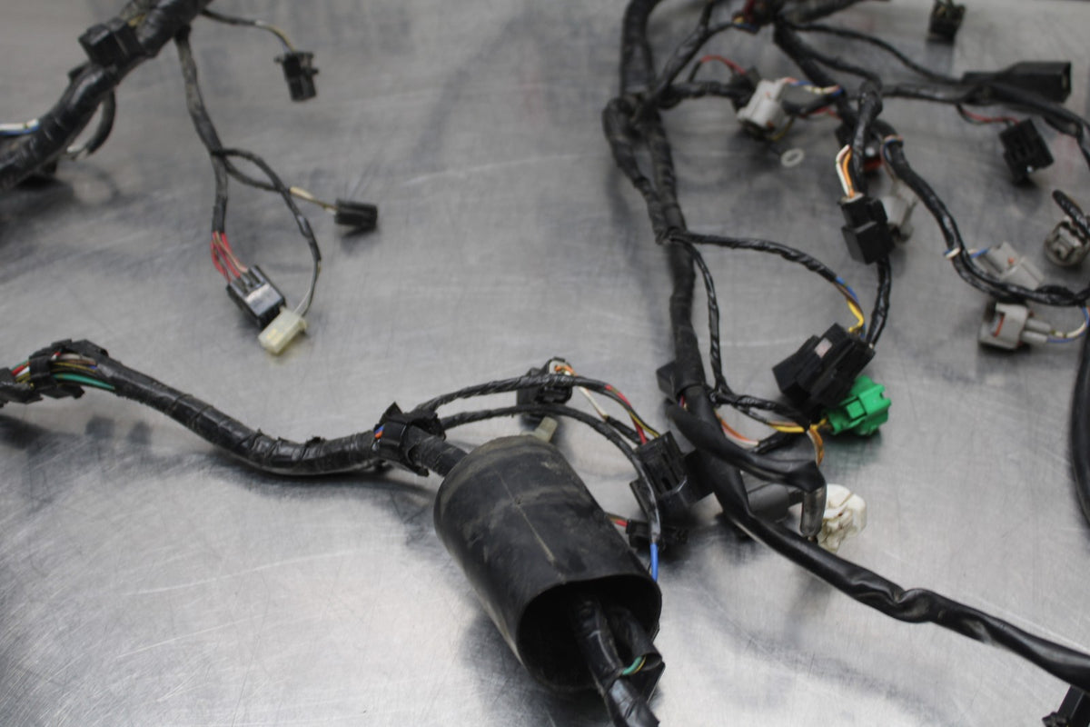 07-08 KAWASAKI NINJA ZX6R MAIN ENGINE WIRING HARNESS MOTOR WIRE LOOM BB199