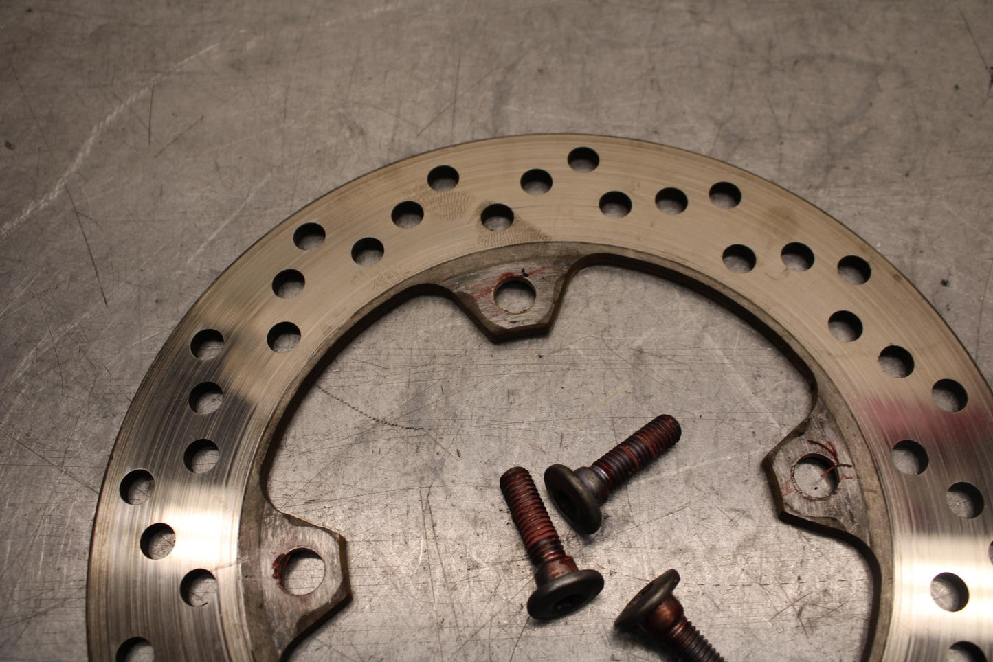 2003 Kawasaki Ninja ZX6RR ZX600K REAR ROTOR BACK BRAKE DISC BB66