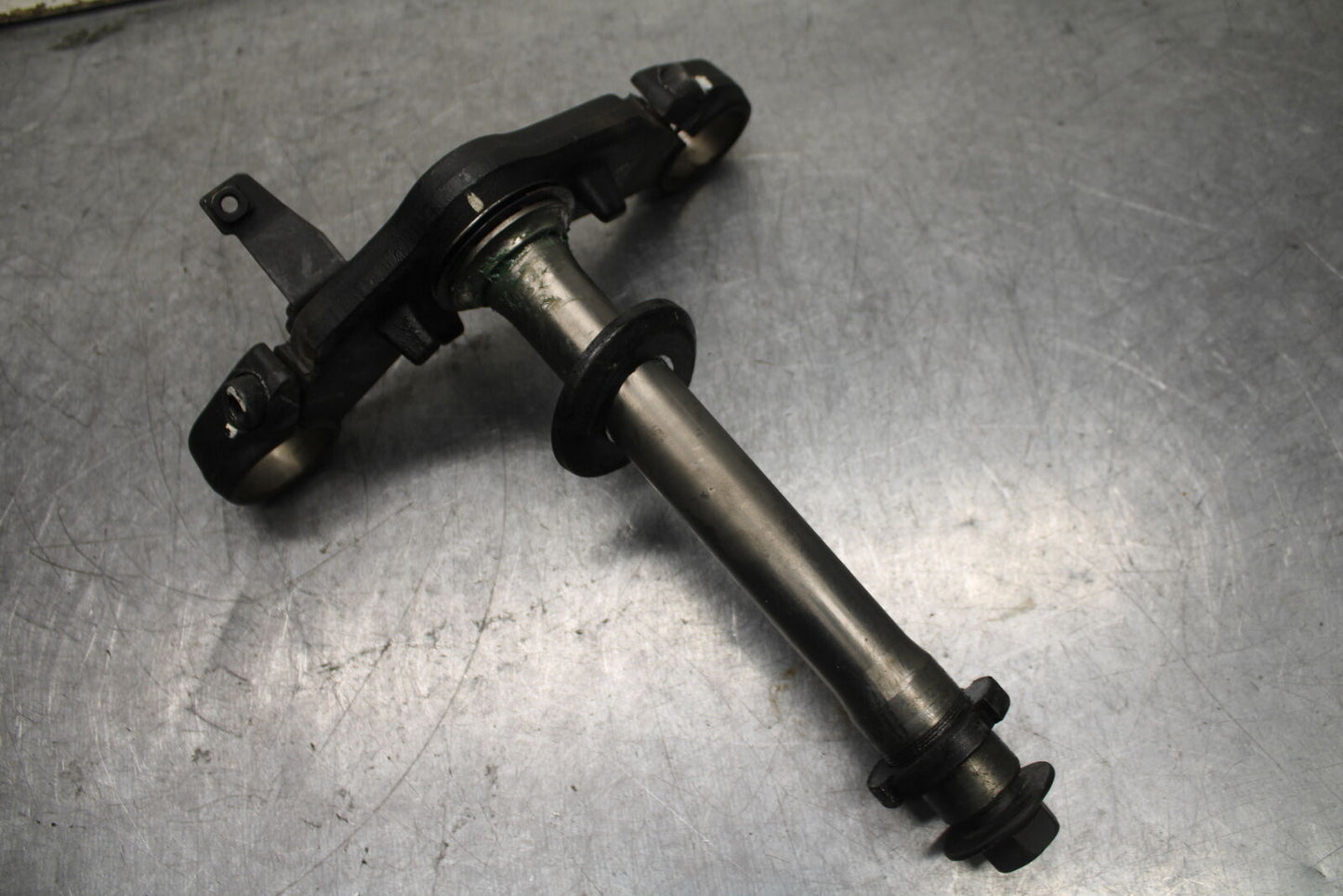 08-12 KAWASAKI NINJA 250R EX250J FRONT FORKS CLAMP LOWER TRIPLE TREE STEM BB111